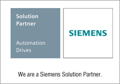 We are a Siemens Solution Partner.