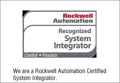 We are a Rockwell Automation Certified System Integrator.