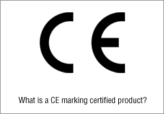 What is a CE marking certified product?